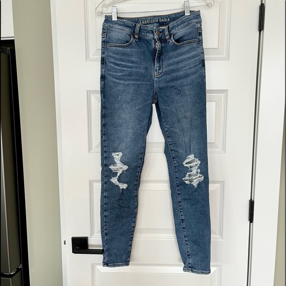 AEO High Rise Jeggings, Size 8 - Picture 12 of 15